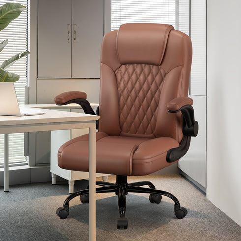 Sebastian | Ergonomischer Bürostuhl aus Kunstleder Verstellbar