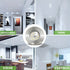 6-teiliges LED-Deckenlicht Nickel 6W Downlight kaltweiß 6000K