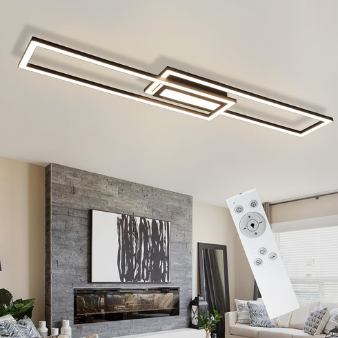 LumiFlex LED-Deckenleuchte - Dimmbar, Farbwechsel, Fernbedienung