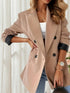 Zweireihiger Damen-Reversblazer | Eleganter Bürostil