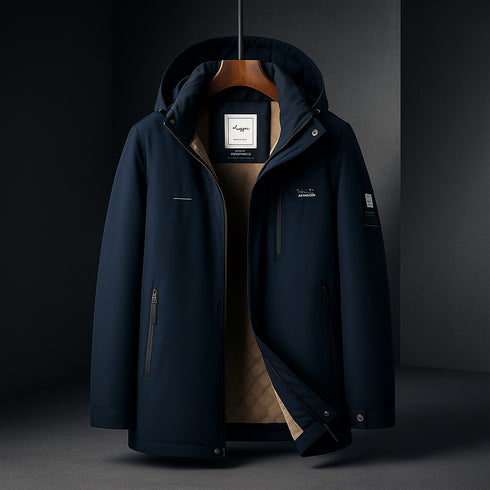 Caldor Herren Daunenjacke mit Kapuze