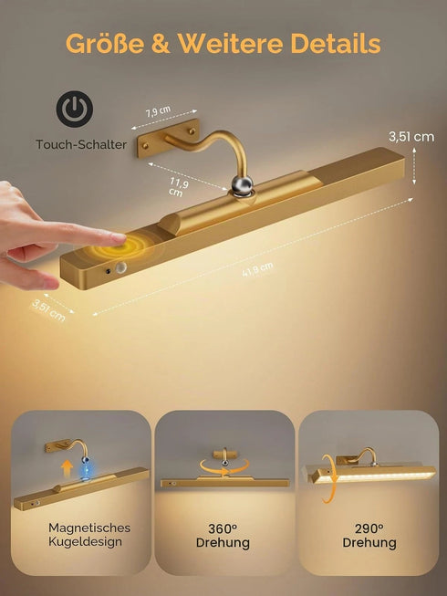 Freya LED Bilderleuchte Wandlampe