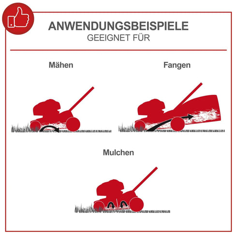 Rasenmäher Elektrisch 1300W 32cm Mulchfunktion