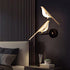 Skandinavische LED-Vogel-Wandleuchte