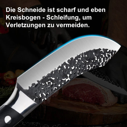 Akari 4-teiliges Profi-Küchenmesser-Set aus Edelstahl