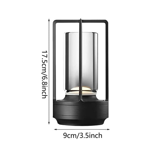 Sofia LED Kristall Tischlampe Wiederaufladbar | Shiraki