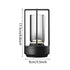 Sofia LED Kristall Tischlampe Wiederaufladbar | Shiraki