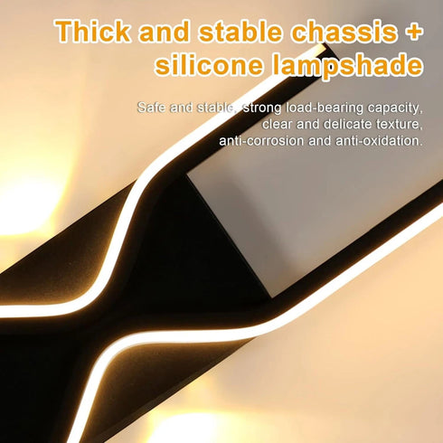 Sofia LED Wandleuchte 60cm Modernes Nachtlicht | Shiraki