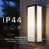 Lila Außenleuchte E27 Wandleuchte IP44 | Shiraki