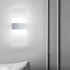 Hallie 2-teilige LED-Wandleuchten oben und unten 6 W Aluminium Acryl | Shiraki