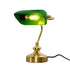 Clara Tischlampe Vintage E14 Grün Messing | Shiraki