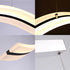 Aurora LED Pendelleuchte Acryl Rechteck