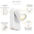 Iben LED Leselampe Wandlicht GU10 mit USB und Schalter | Shiraki
