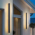 Olivia LED Lange Wandleuchte für den Außenbereich IP65 Acryl | Shiraki