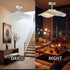 Sophie LED Pendelleuchte Modern Industrie Ø60cm 12W | Shiraki