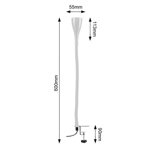 Elodie LED Klemmleuchte Tischlampe | Shiraki