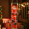 LED Weihnachtsmann auf Leiter – Weihnachtsbaumdekoration