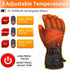 Thermo-Heizhandschuhe für Winter, USB, Akku-betrieben, für Motorrad & Fahrrad