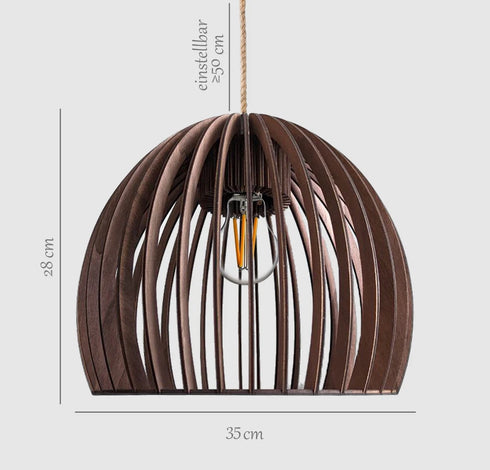Lars LED Pendelleuchte Aluminium E14 Insel-Lampe