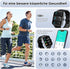 PulseLife Smartwatch für Damen und Herren mit Telefonfunktion Fitness-Tracker und Schrittzähler