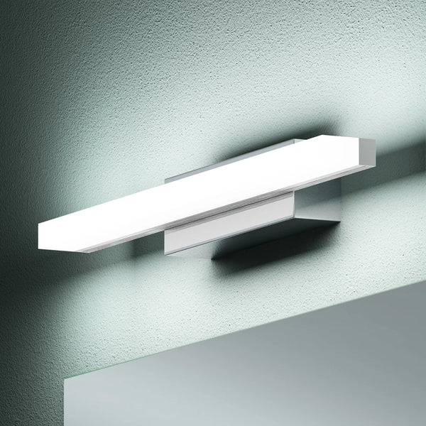 Isabella LED Spiegelleuchte Badlampe Wandlampe Chrom | Shiraki