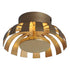 Clara LED Deckenleuchte Ø35 cm 24W warmweiß Gold | Shiraki