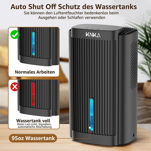 Luftentfeuchter Elektrisch 2800ml Raumentfeuchter