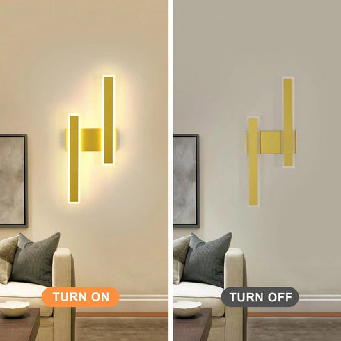 Emilia LED Wandleuchte 32W 46cm Warmweiß | Shiraki