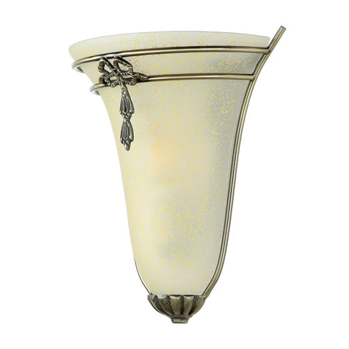 Clara Wandleuchte E14 Bronze Jugendstil | Shiraki