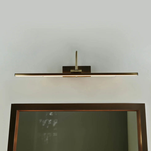 Emilia LED Bilderleuchte Messing Antik 12W | Shiraki