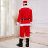 7-teiliges Weihnachtsmann-Kostüm XXL – Deluxe Santa Claus Set für Erwachsene