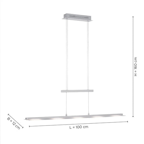 Élise LED Pendelleuchte höhenverstellbar CCT dimmbar Sensor | Shiraki