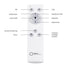 Zaira Rahmenlose Dimmbare Deckenlampe mit LED-Panel | Shiraki