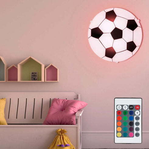 LED Fußball Deckenleuchte Wandlampe E27 | Shiraki