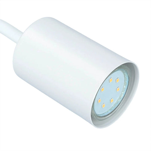 Maja Wandleuchte Weiß Flexibel Leselampe E27 GU10 | Shiraki