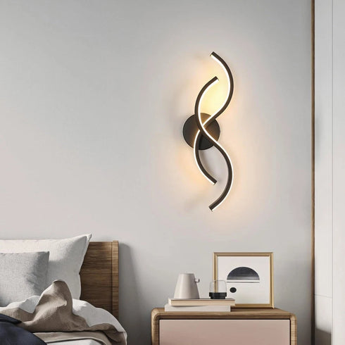 Lena LED-Wandleuchte Modernes Nachtlicht 12W | Shiraki