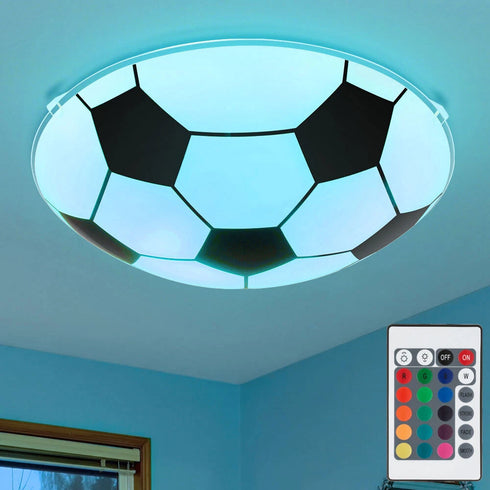 LED Fußball Deckenleuchte Wandlampe E27 | Shiraki