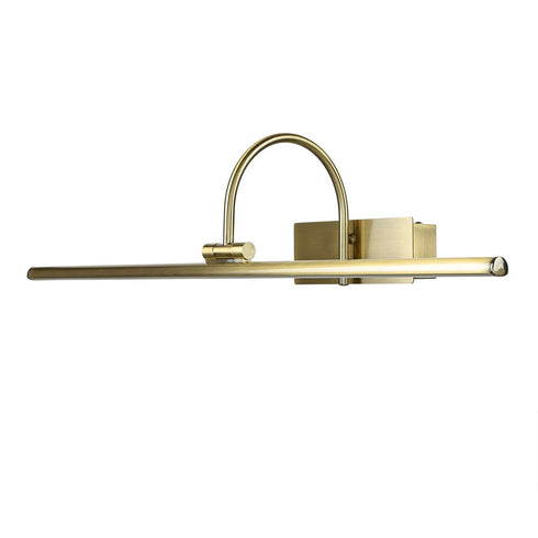 Emilia LED Bilderleuchte Messing Antik 12W | Shiraki