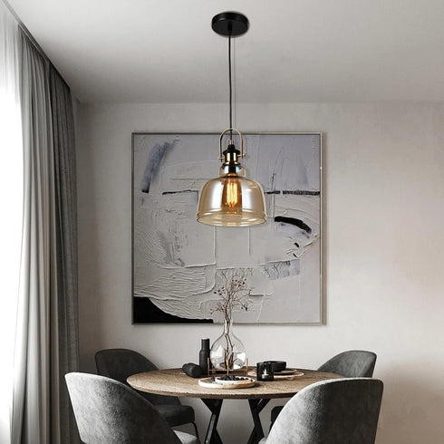 Emma Pendelleuchte Modern Industrie E27 Minimalistisch | Shiraki