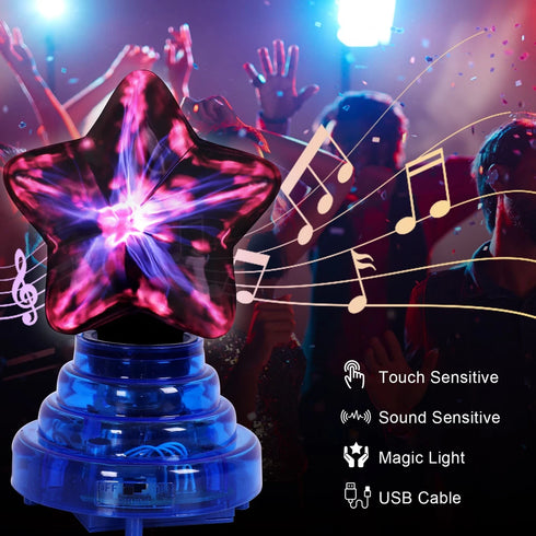 Eulalia USB Plasma Ball Tischleuchte Nachtlampe | Shiraki