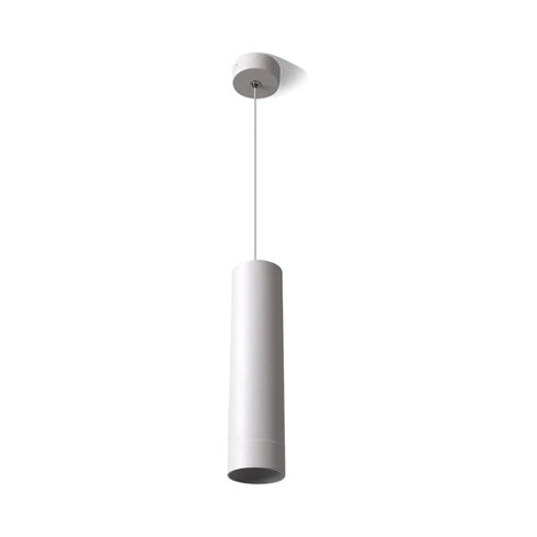 Torunn Moderne LED Pendelleuchte zylindrisch GU10 Aluminium Ø6cm