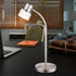 Eleni LED Tischleuchte Flexo Arm Nickel-matt warmweiß | Shiraki