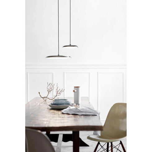 Elsa LED Pendelleuchte Silber 14W Warmweiß Dimmbar