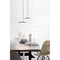 Elsa LED Pendelleuchte Silber 14W Warmweiß Dimmbar