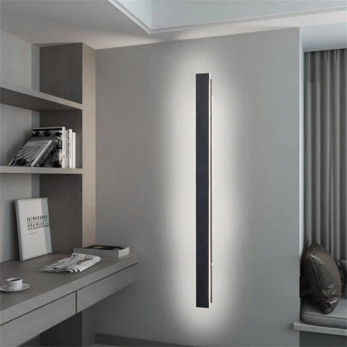 Olivia LED Lange Wandleuchte für den Außenbereich IP65 Acryl | Shiraki
