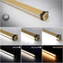 Kari LED Pendelleuchte Holz 100 cm