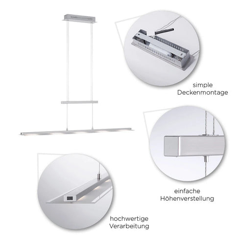 Élise LED Pendelleuchte höhenverstellbar CCT dimmbar Sensor | Shiraki