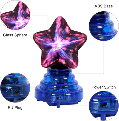 Eulalia USB Plasma Ball Tischleuchte Nachtlampe | Shiraki