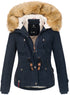 Lexa Damen Winterjacke mit Kapuze & Teddyfell