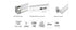 Elina LED Spiegelleuchte IP44 12W 45cm Chrom | Shiraki